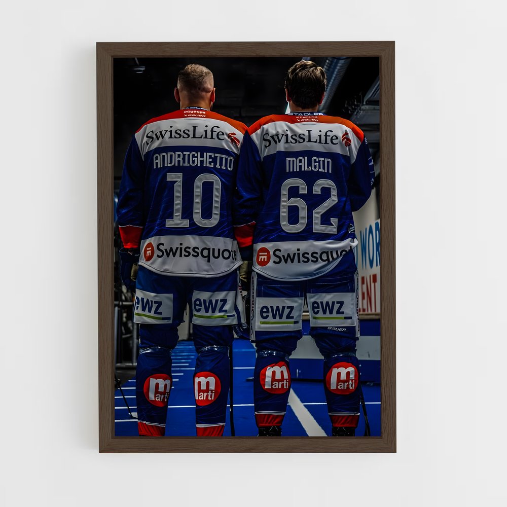 Poster Glace et Grit – affiche Hockey sur glace (vue 5)